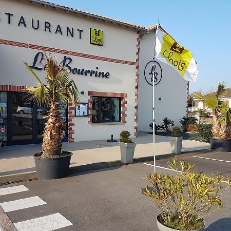 Hôtel Logis La Bourrine à Villeneuve-en-Retz Extérieur photo